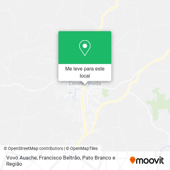 Vovó Auache mapa