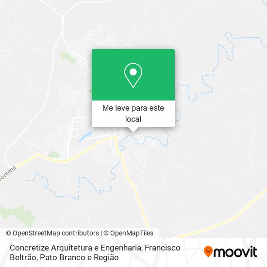 Concretize Arquitetura e Engenharia mapa