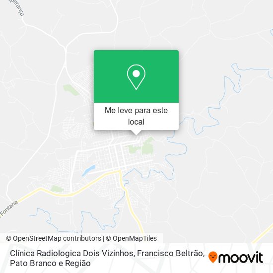 Clínica Radiologica Dois Vizinhos mapa