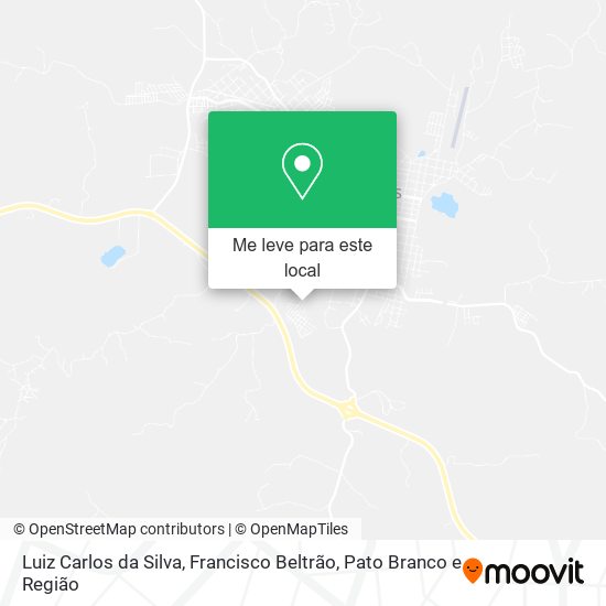 Luiz Carlos da Silva mapa