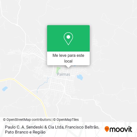 Paulo C. A. Sendeski & Cia Ltda mapa