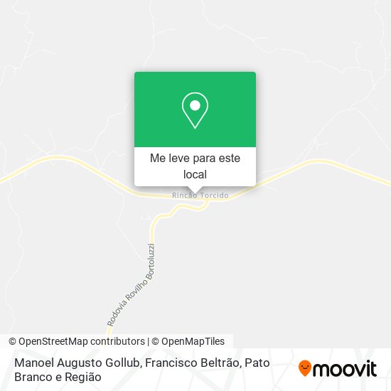 Manoel Augusto Gollub mapa