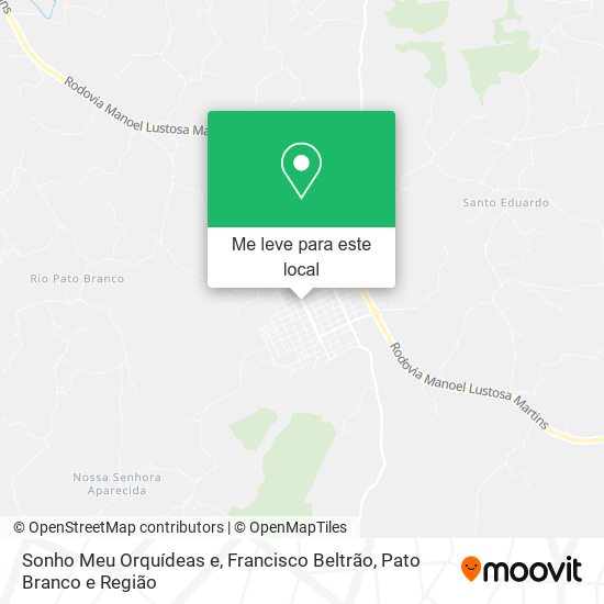 Sonho Meu Orquídeas e mapa
