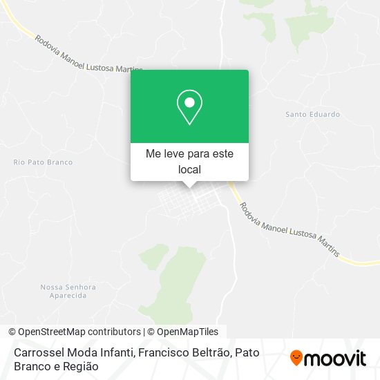 Carrossel Moda Infanti mapa