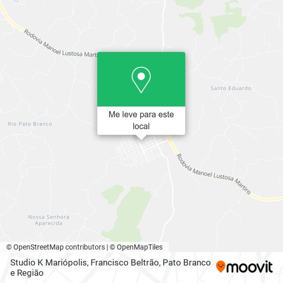 Studio K Mariópolis mapa