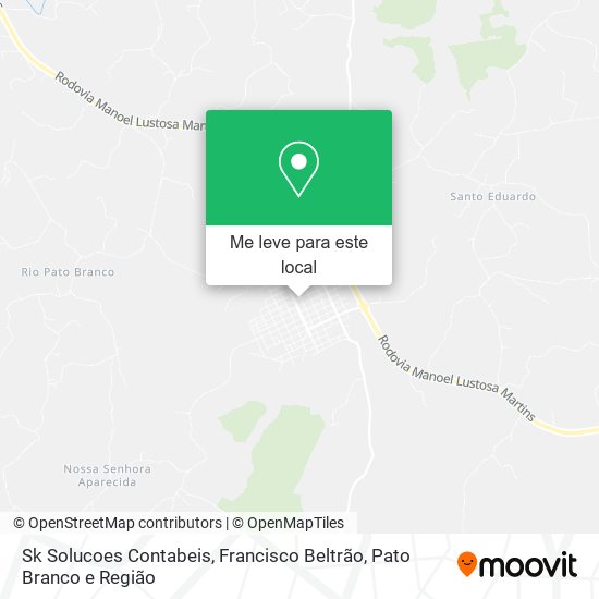 Sk Solucoes Contabeis mapa
