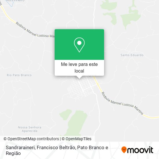 Sandraraineri mapa