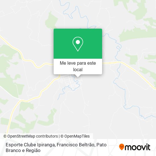 Esporte Clube Ipiranga mapa