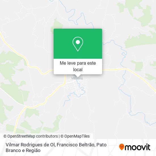 Vilmar Rodrigues de Ol mapa