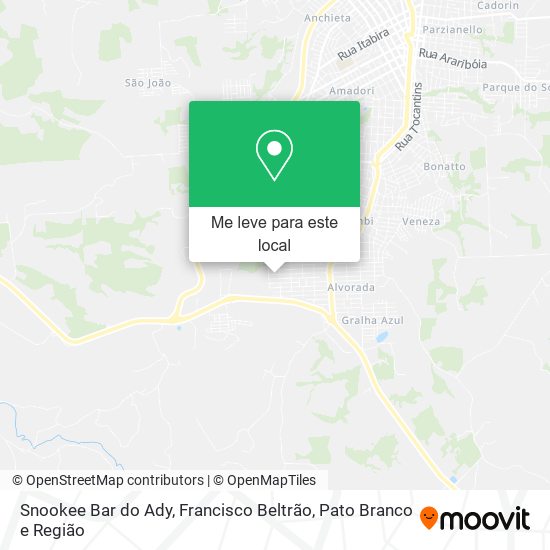 Snookee Bar do Ady mapa