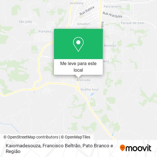 Kaiomadesouza mapa