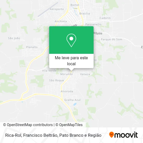Rica-Rol mapa