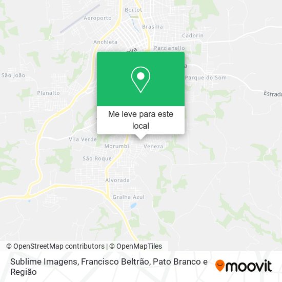 Sublime Imagens mapa