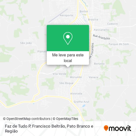 Faz de Tudo P mapa