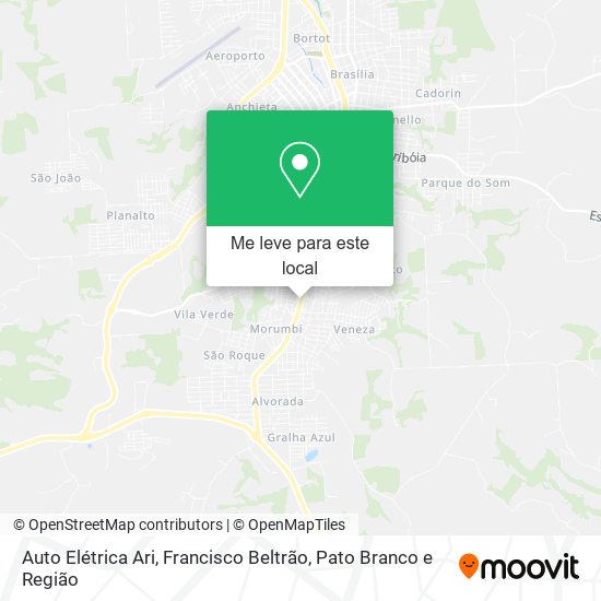 Auto Elétrica Ari mapa
