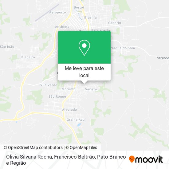Olivia Silvana Rocha mapa
