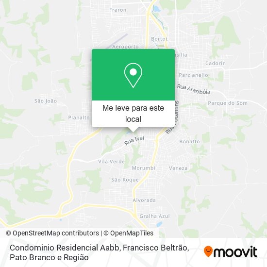 Condominio Residencial Aabb mapa