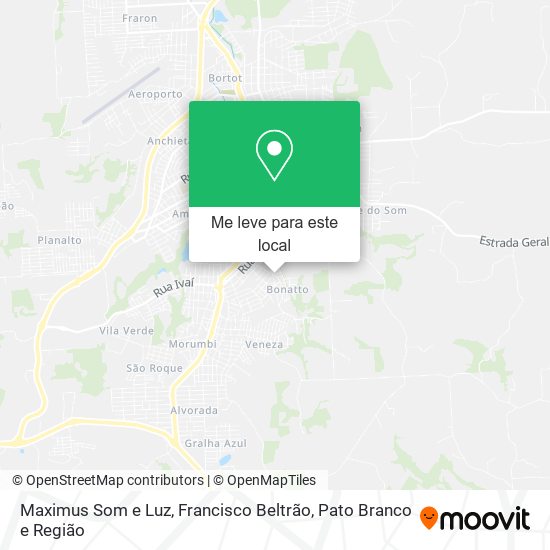 Maximus Som e Luz mapa