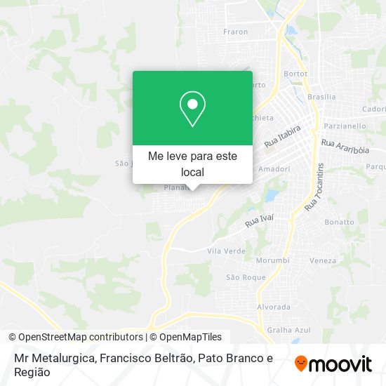 Mr Metalurgica mapa