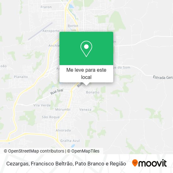 Cezargas mapa