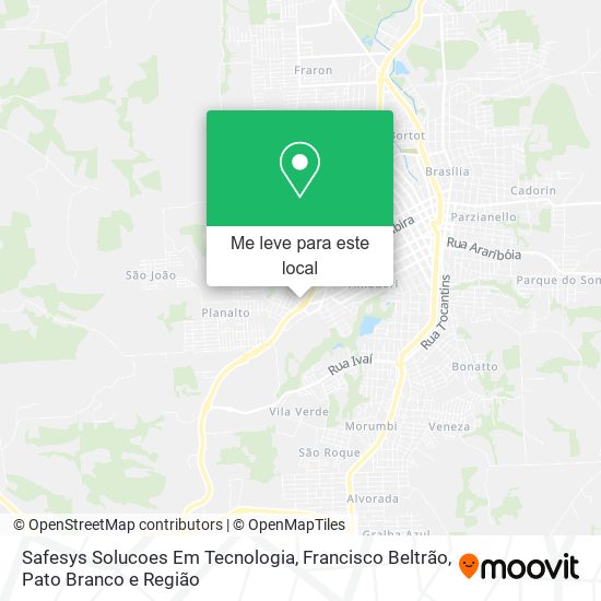 Safesys Solucoes Em Tecnologia mapa