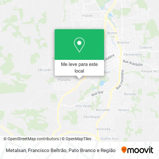 Metalsan mapa