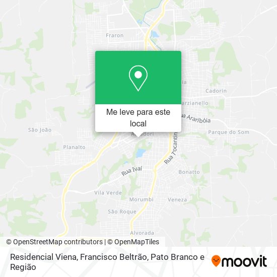 Residencial Viena mapa
