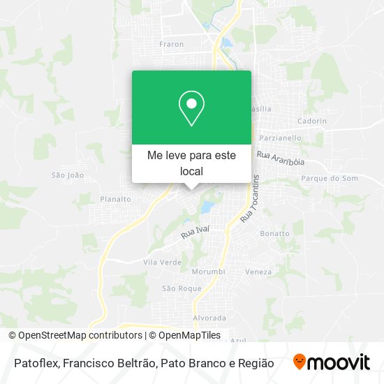 Patoflex mapa