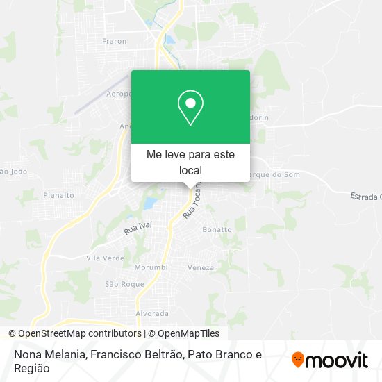 Nona Melania mapa