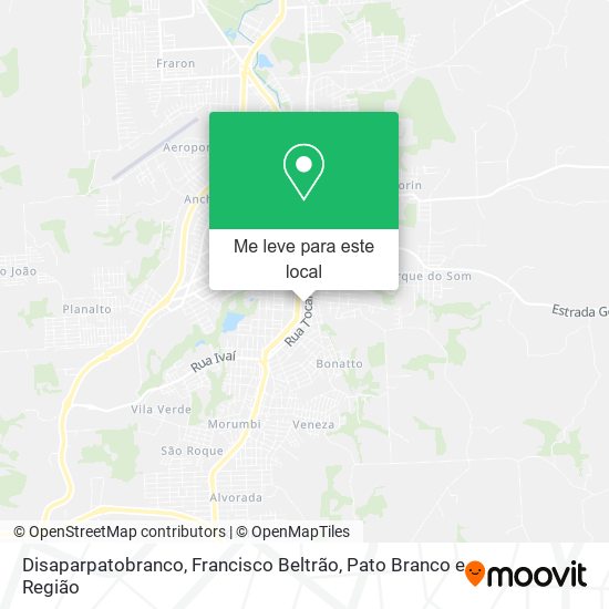 Disaparpatobranco mapa
