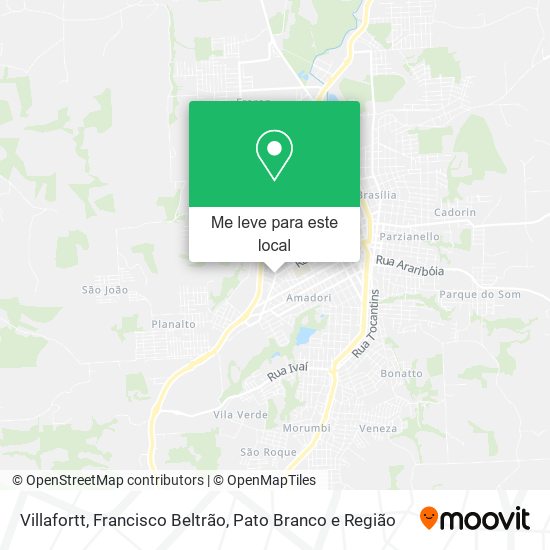 Villafortt mapa