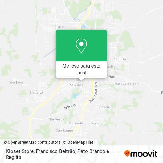 Kloset Store mapa