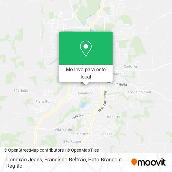 Conexão Jeans mapa