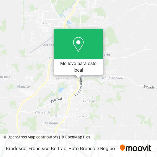 Bradesco mapa