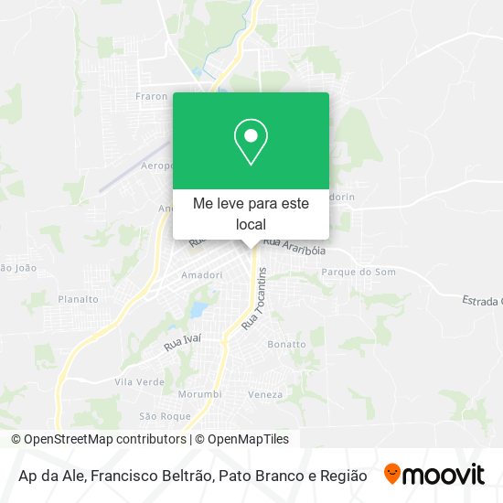 Ap da Ale mapa