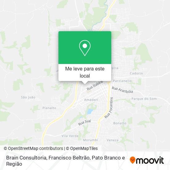 Brain Consultoria mapa