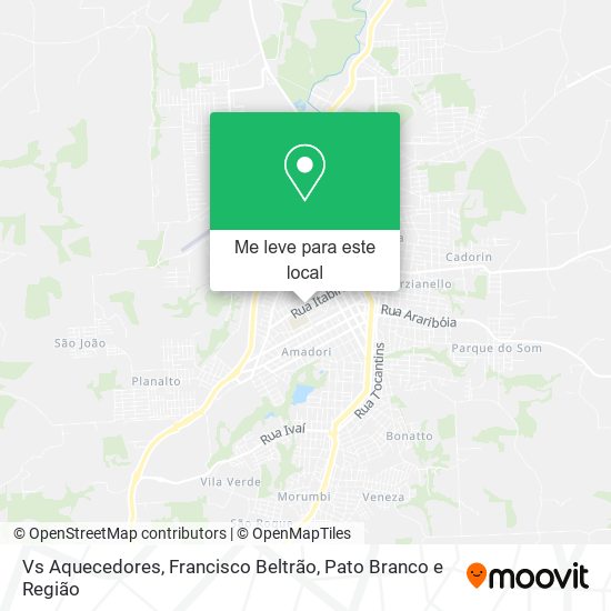 Vs Aquecedores mapa