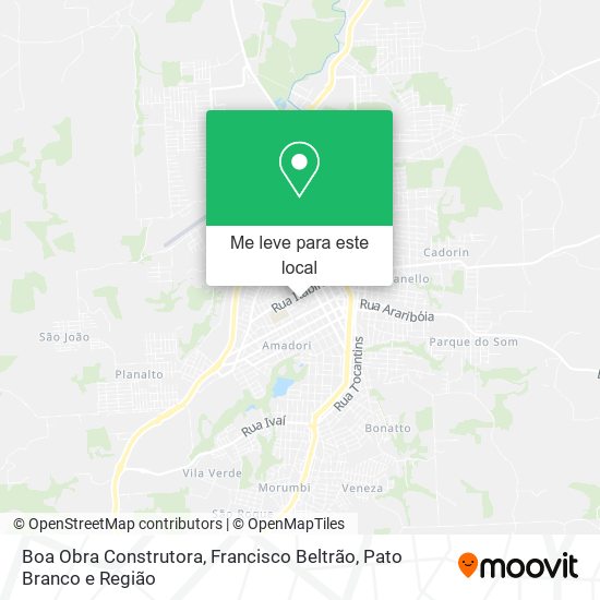 Boa Obra Construtora mapa