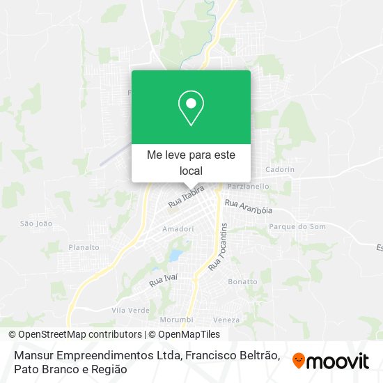 Mansur Empreendimentos Ltda mapa