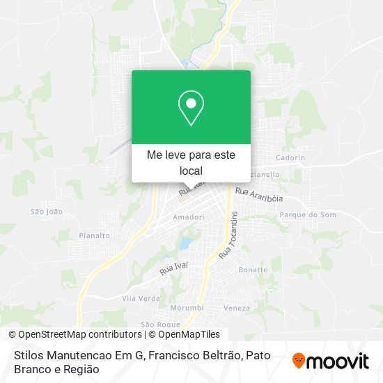 Stilos Manutencao Em G mapa