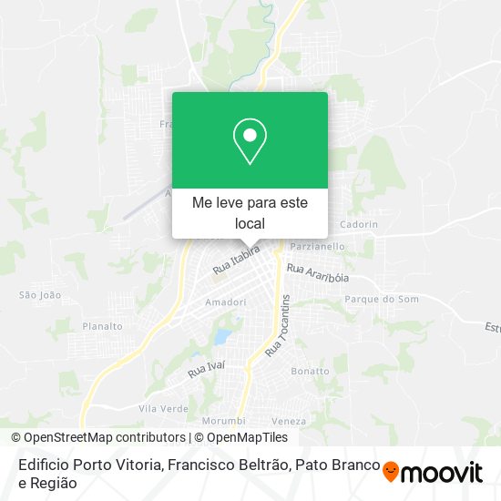 Edificio Porto Vitoria mapa