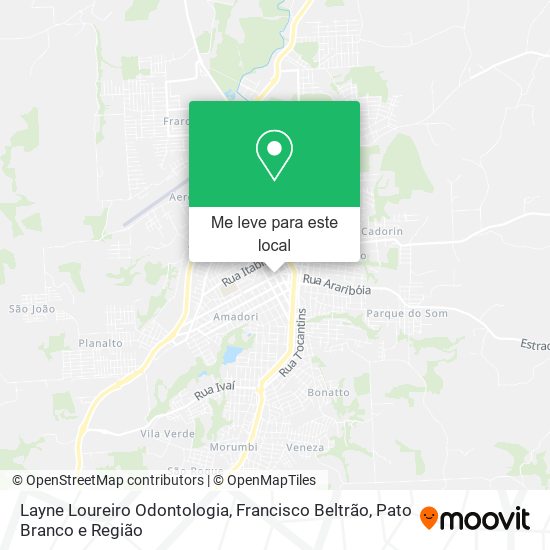 Layne Loureiro Odontologia mapa