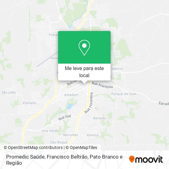 Promedic Saúde mapa