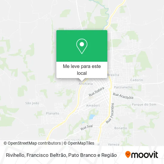 Rivihello mapa