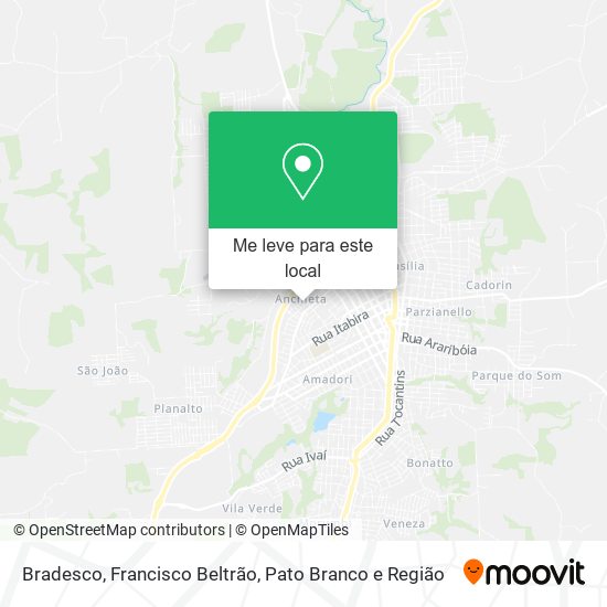 Bradesco mapa