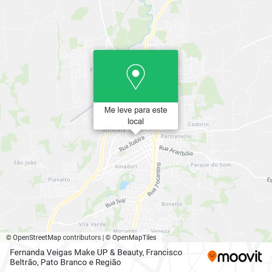 Fernanda Veigas Make UP & Beauty mapa