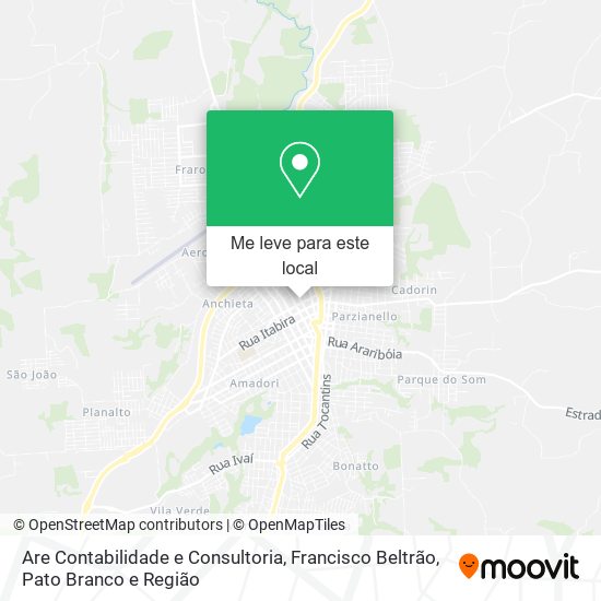 Are Contabilidade e Consultoria mapa