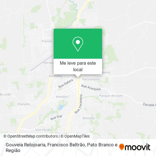 Gouveia Relojoaria mapa