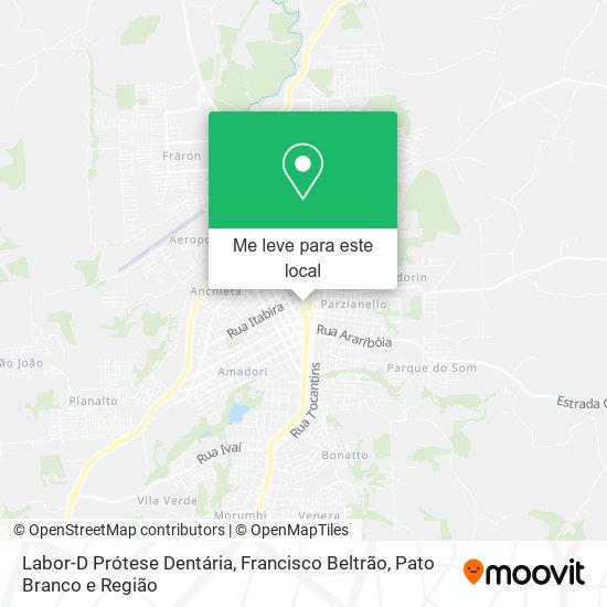 Labor-D Prótese Dentária mapa