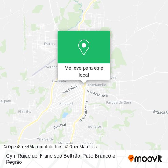 Gym Rajaclub mapa
